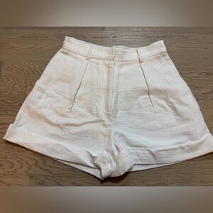 ZIMMERMANN Size 1 Teddy ANDIE LONG LINE SHORT SIZE Color Ivory